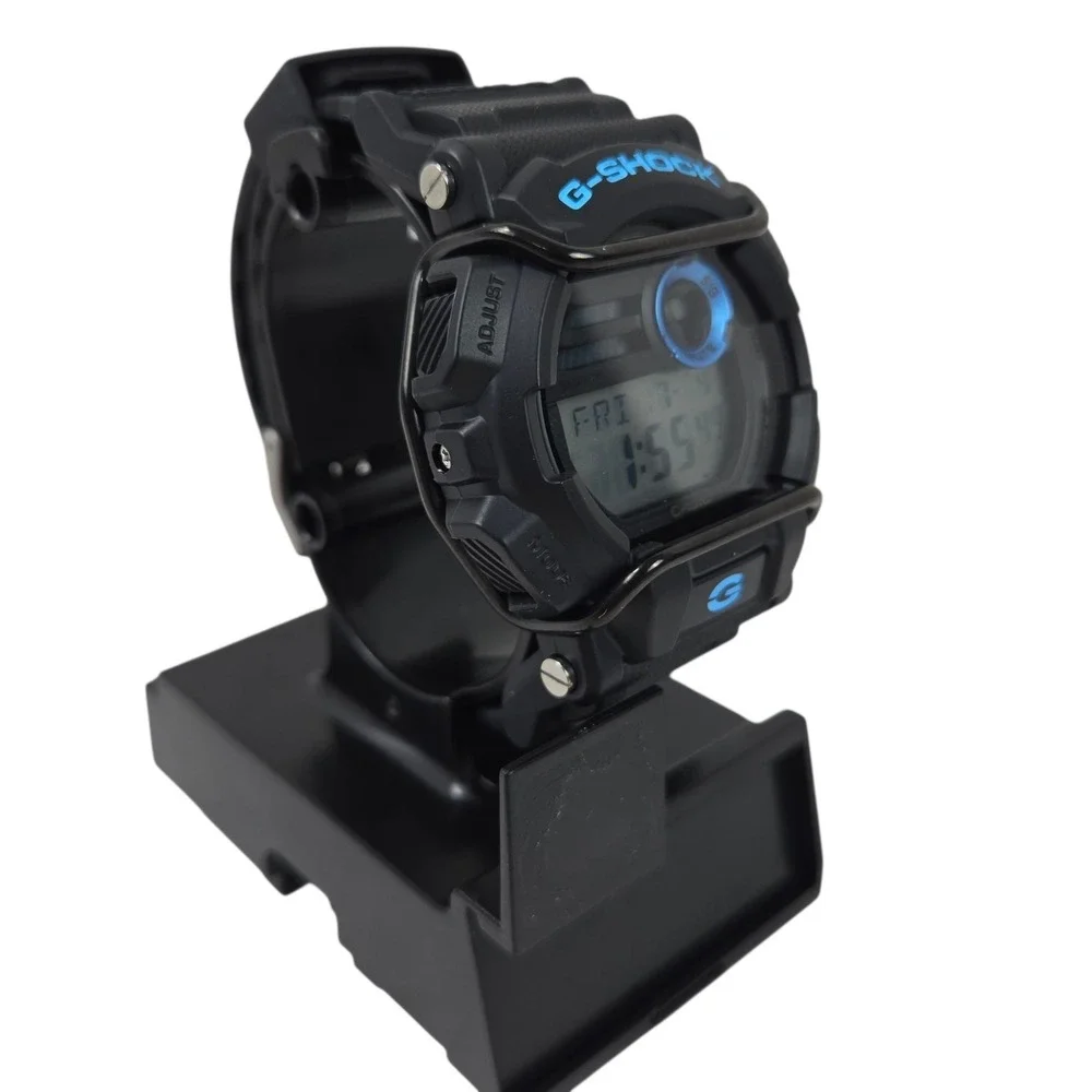 G-SHOCK Casio GD400-1B2 Black/Blue Digital Men's Wristwatch NEW w Manual